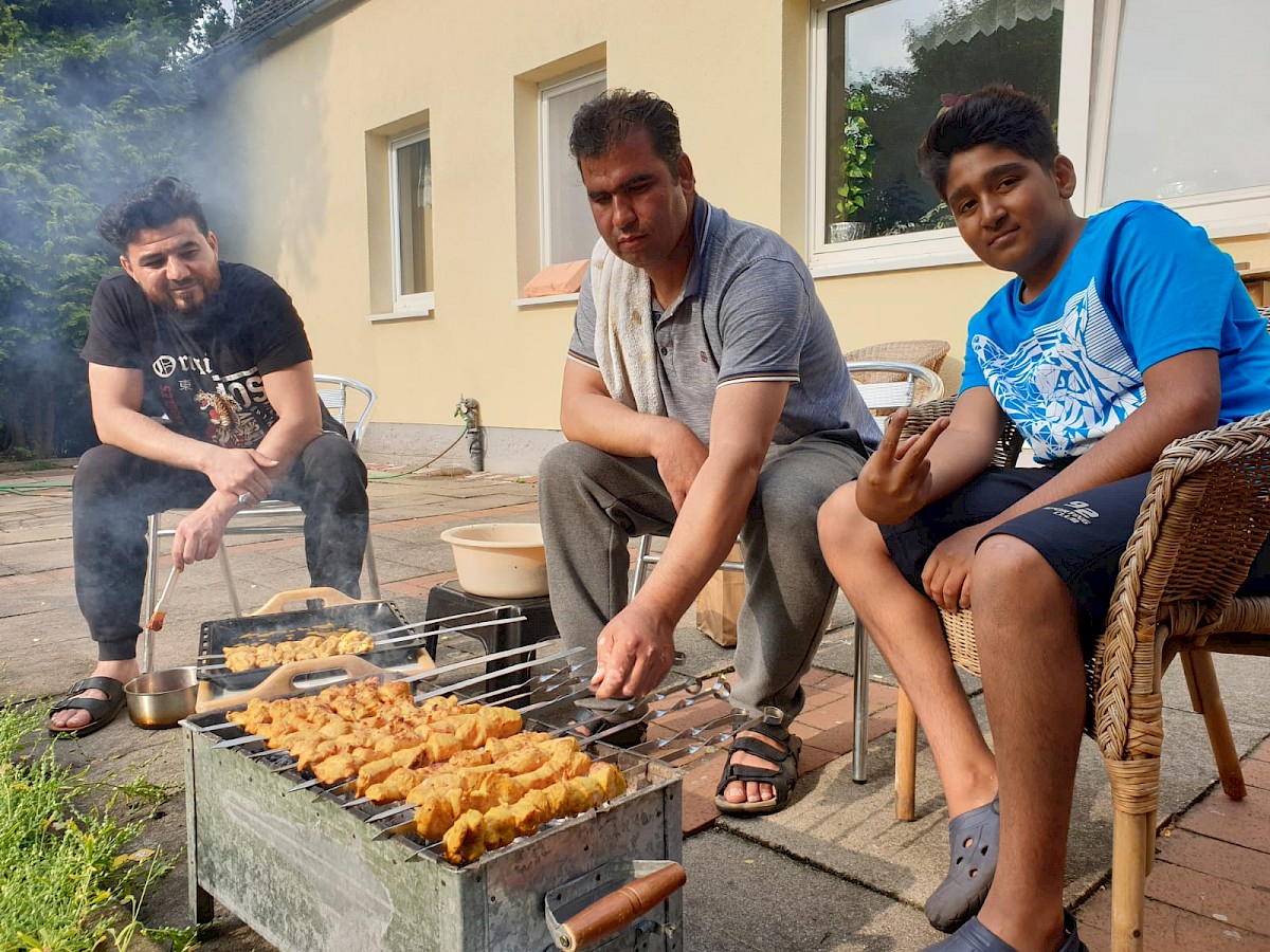 barbecue for the own family and friends ©Rasul R